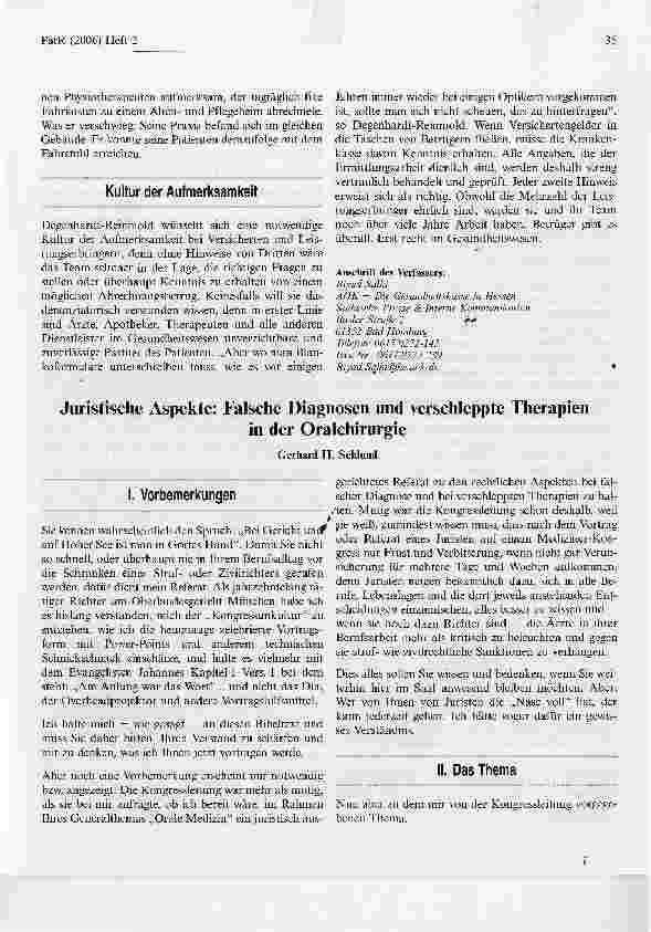 Vorschauseite 3: Die Lücken im SystemAbrechnungsbetrügern auf der Spur: Die Ermittlungsgruppe der AOK Hessen