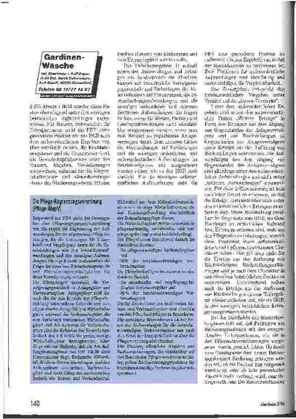 Vorschauseite 4: Anmerkungen zur Buchführungsverordnung