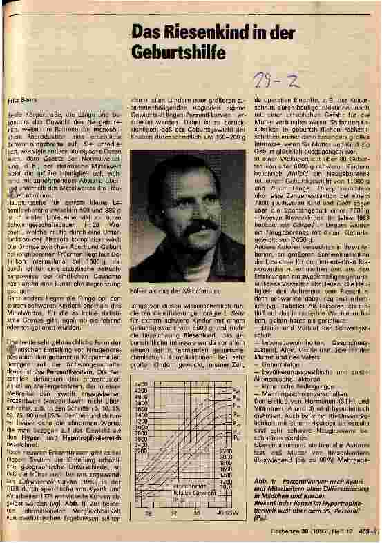 Vorschauseite 1: Das Riesenkind in der Geburtshilfe