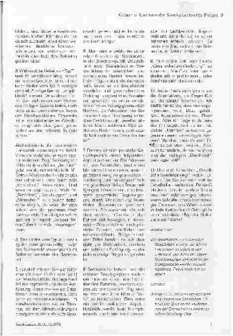 Vorschauseite 2: Hans H. Scheib: Thesen über Sinn und Unsinn von Sozialarbeit und über deren politischen Charakter
