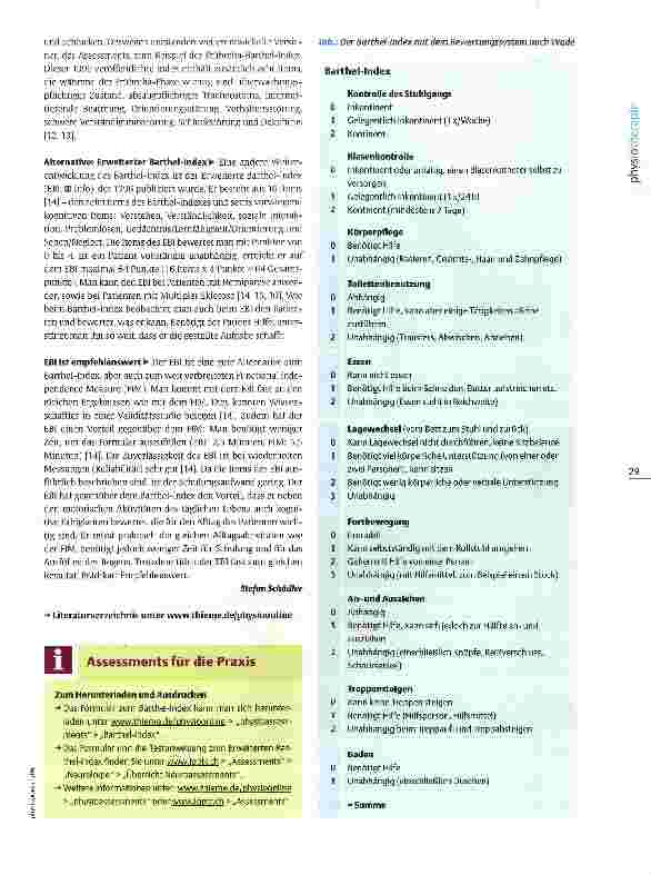 Vorschauseite 2: Assessment: Barthel-Index Selbstständigkeit effizient messen