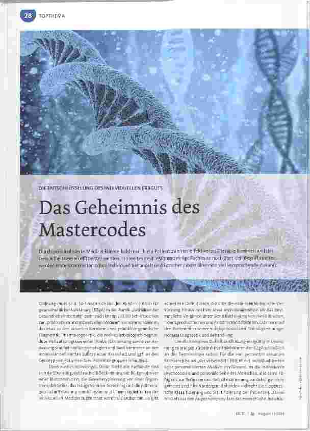 Vorschauseite 1: Das Geheimnis des Mastercodes