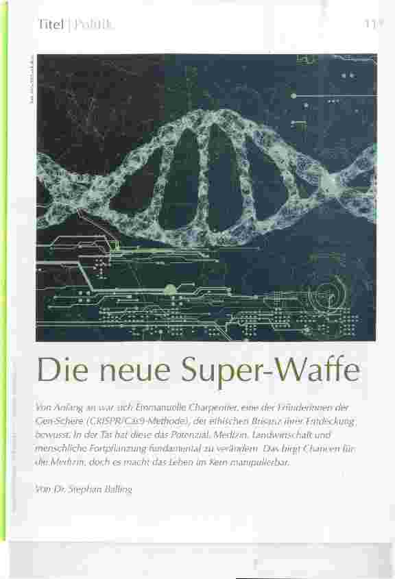 Vorschauseite 1: Die neue Super-Waffe