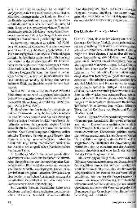 Vorschauseite 3: Ein wissenschaftlicher Diskurs über Theorien der Moral und Ethik
