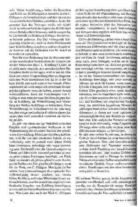 Vorschauseite 5: Ein wissenschaftlicher Diskurs über Theorien der Moral und Ethik
