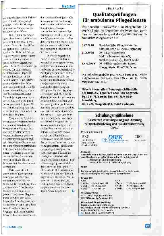 Vorschauseite 4: Aufgaben einer Hygienefachkraft - Theorie kontra Praxis