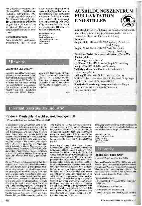 Vorschauseite 2: Warum ist eine neue, berufsbegleitende Zusatzqualifikation für Fachpersonal aus medizinischen und sozialen Berufen notwendig?