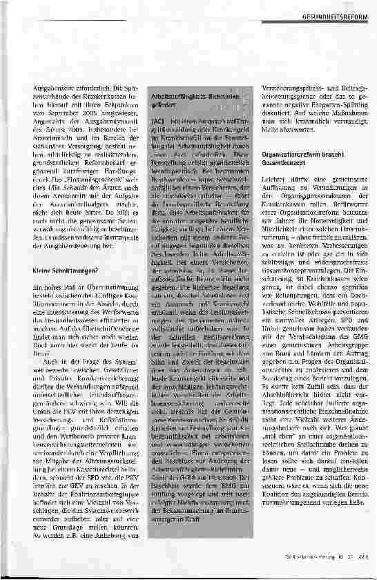 Vorschauseite 3: Wahlkonzepte - Ein Blick zurück