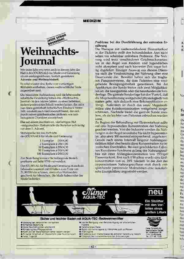 Vorschauseite 4: Enterale Ernährung in der Pädiatrie
