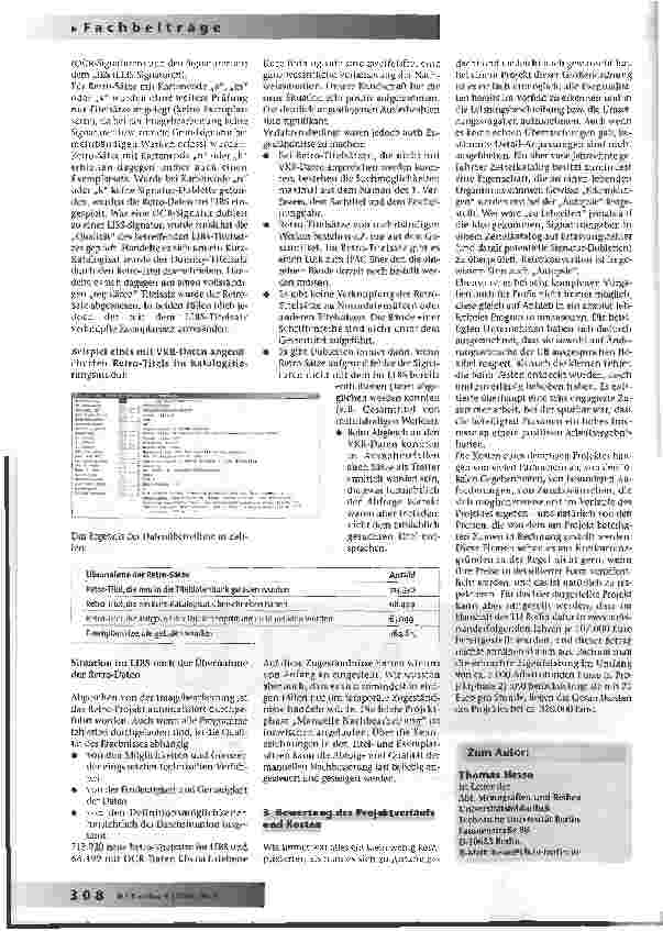 Vorschauseite 6: Automatisierte Retrokonversion mit manueller Eigenleistung