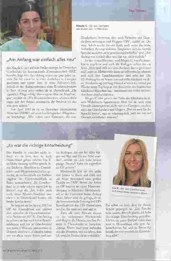 Vorschauseite 2: Die Arbeit macht viel Spaß