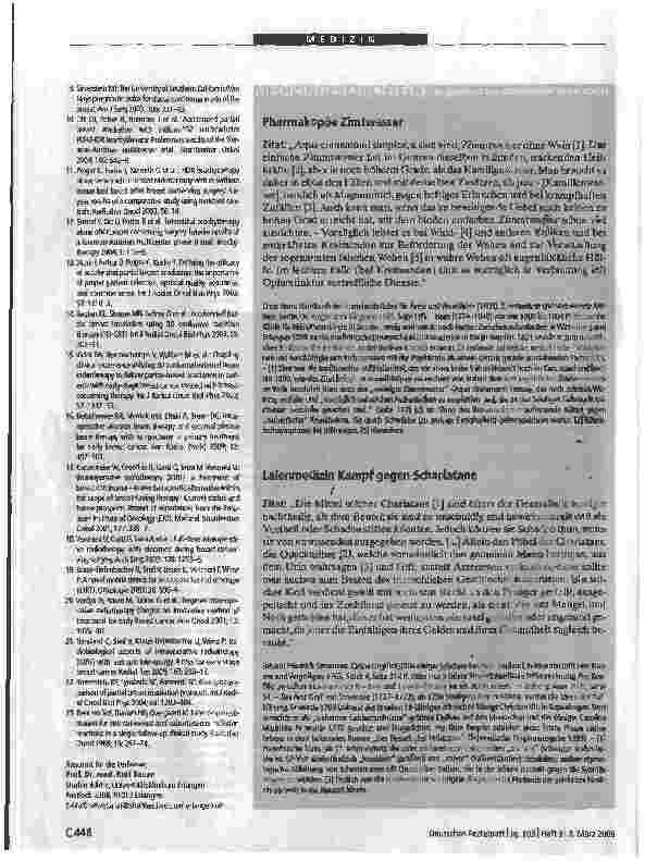 Vorschauseite 5: Brustkrebs: Teilbrustbestrahlung nach brusterhaltender Operation