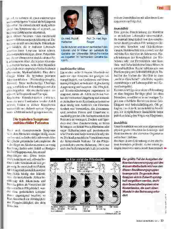 Vorschauseite 2: Der multimorbide ältere Patient