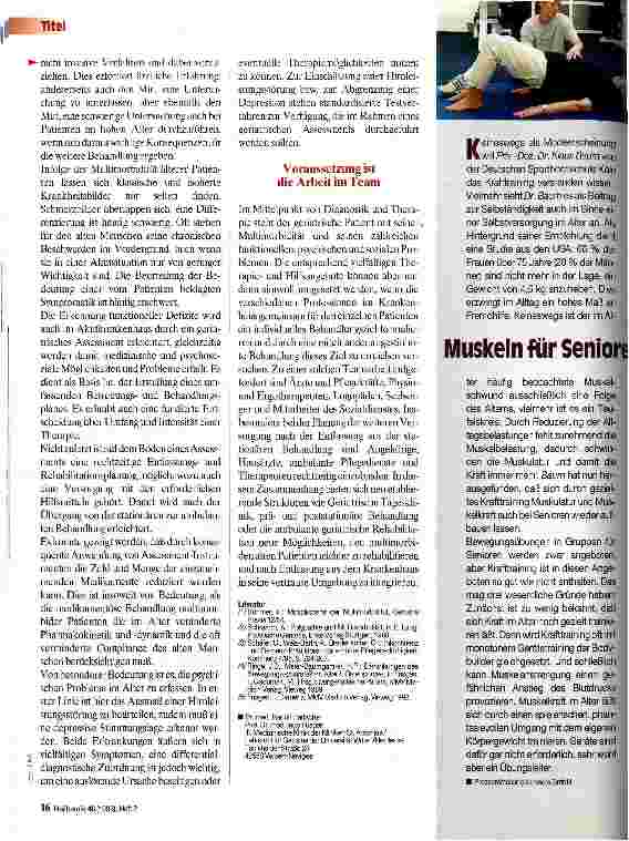Vorschauseite 5: Der multimorbide ältere Patient