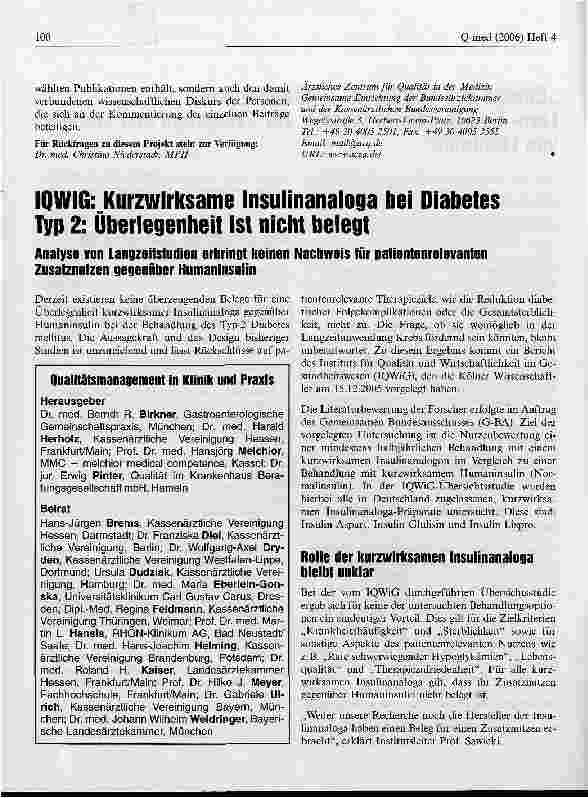 Vorschauseite 2: Effekte von Leitlinien - Informations-, Lernund Diskussionsportal zur Evaluation und Effekten von Leitlinien
