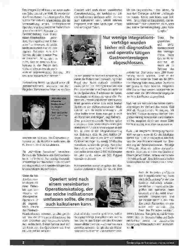 Vorschauseite 2: Virtuelle Klinik auf Erfolgskurs