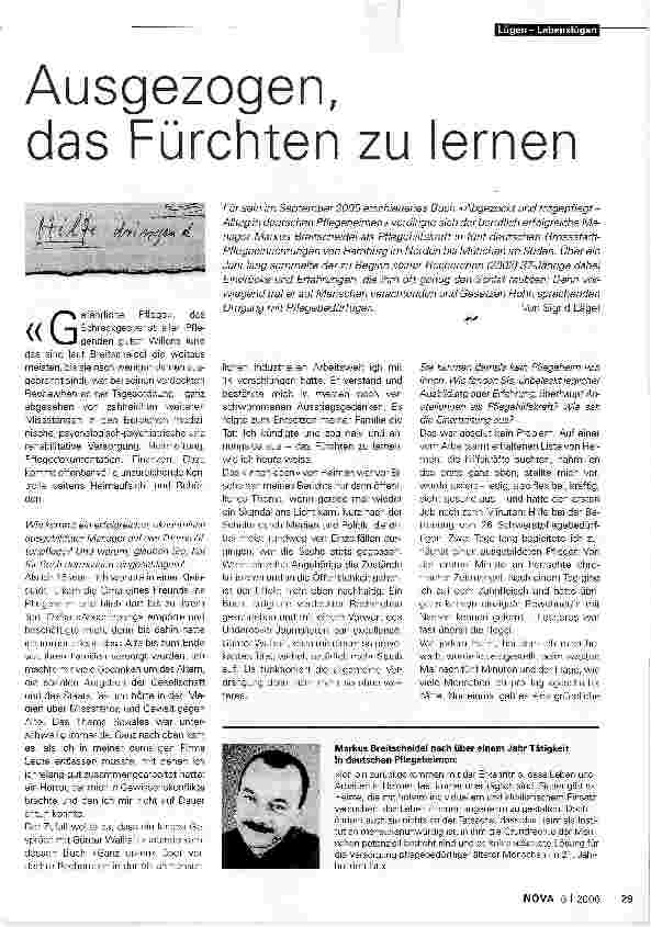 Vorschauseite 1: Ausgezogen,das Fürchten zu lernen