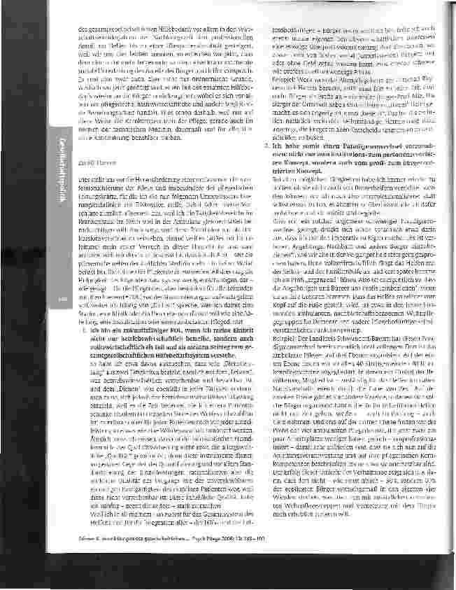 Vorschauseite 4: Auswirkungen des gesellschaftlichen Wandelsauf die Pflege oder Umprofessionalisierungsrichtlinienfür die Pflegenden, insbesondere für die pflegerischLeitenden auf allen Ebenen