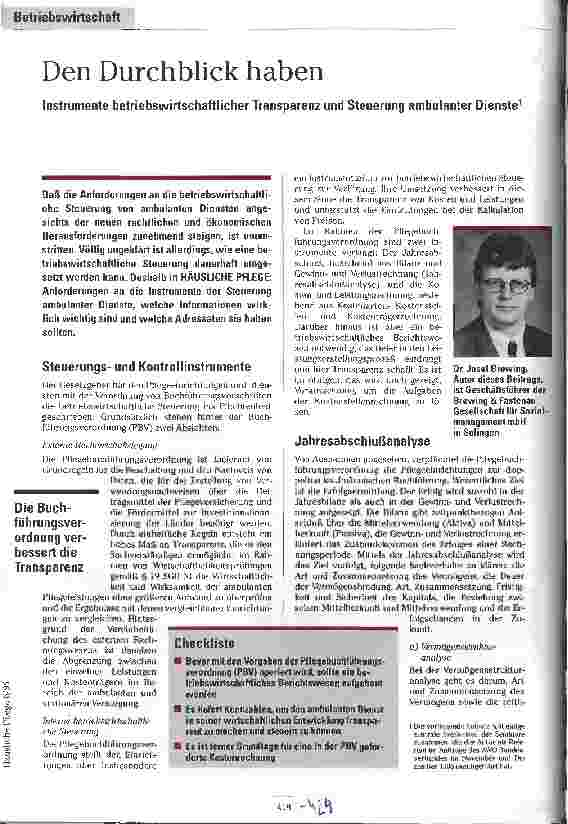 Vorschauseite 1: Den Durchblick haben