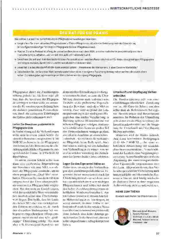 Vorschauseite 2: Schnelles (Ver-)Handeln ist gefragt