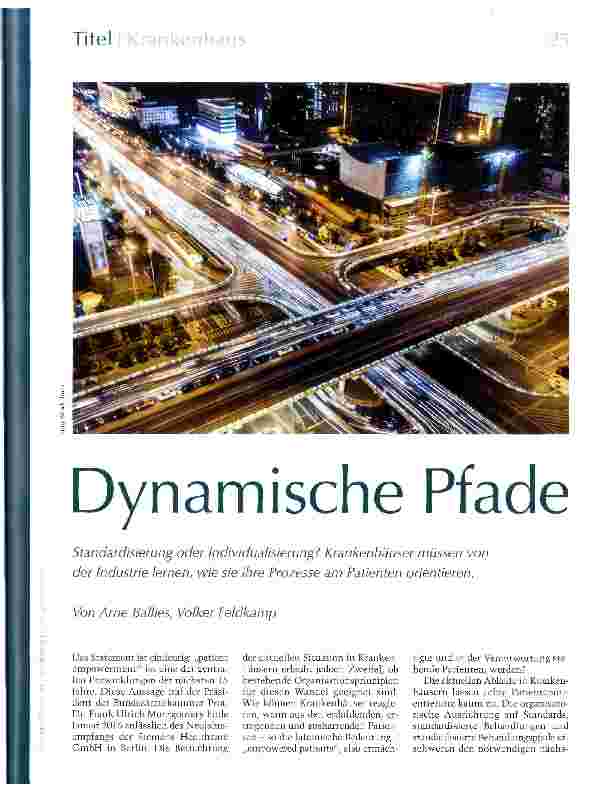 Vorschauseite 1: Dynamische Pfade