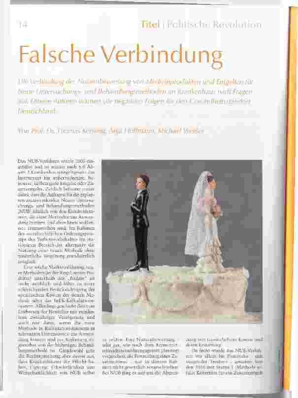 Vorschauseite 1: Falsche Verbindung