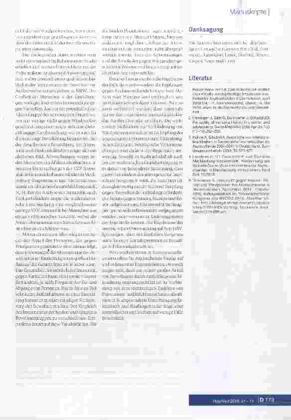Vorschauseite 5: To screen or not to screen? Ergebnisse serologischer Untersuchungen in Gemeinschaftsunterkünften für Asylsuchende in NRW