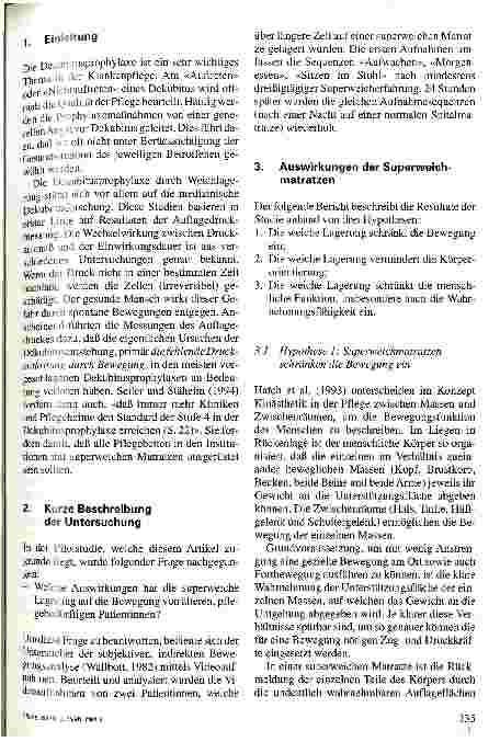 Vorschauseite 2: Wie man sich bettet, so bewegt man