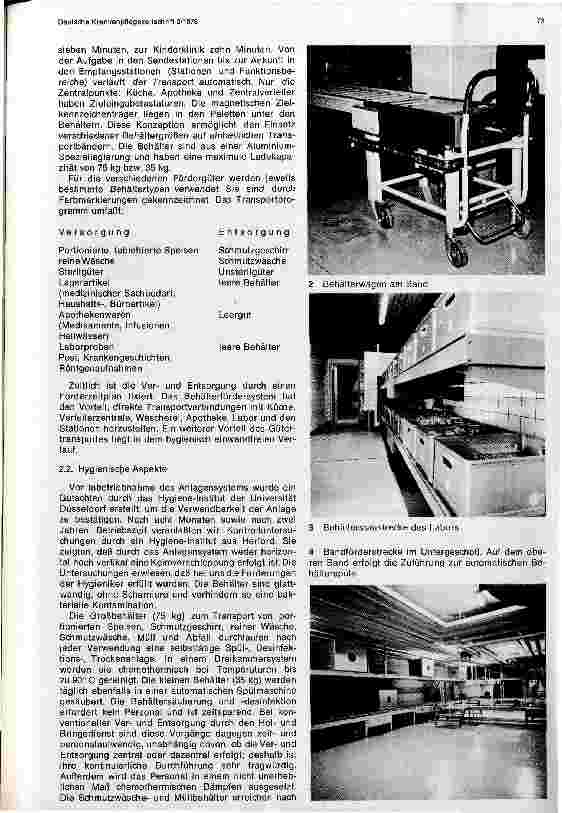 Vorschauseite 2: Erfahrungen mit dem Behälterförderungssystem TS 75