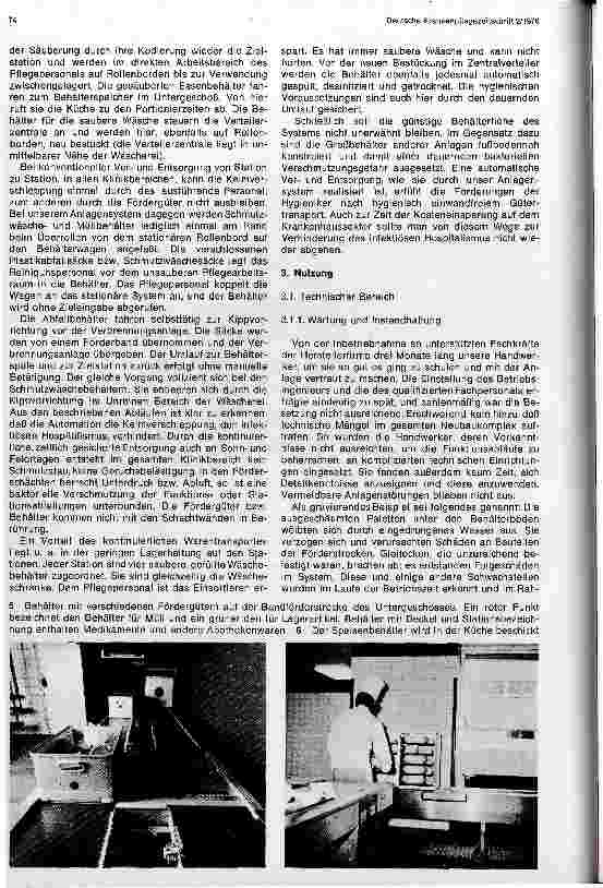 Vorschauseite 3: Erfahrungen mit dem Behälterförderungssystem TS 75