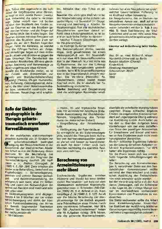 Vorschauseite 6: Reanimaiton von Neugeborenen im Kreißsaal