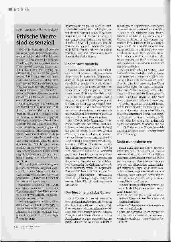 Vorschauseite 3: Ethisches Wissen ist nicht schon moralisches Handeln