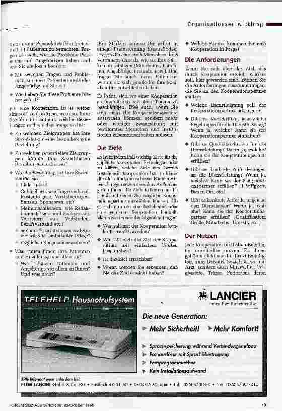 Vorschauseite 2: Kooperation für ein Mehr an Leistung Anleitung zur Zusammenarbeit mit externen Partnern