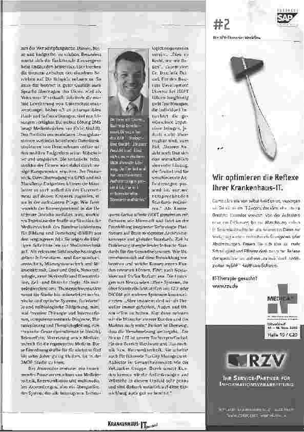 Vorschauseite 5: TECHNIKKONVERGENZ IN KRANKENHÄUSERN: DIE IT ÜBERNIMMT DAS RUDER