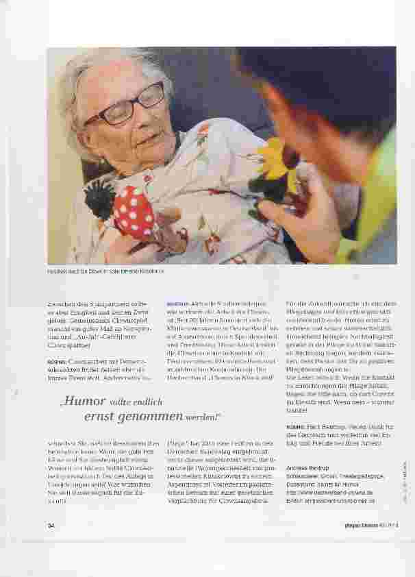 Vorschauseite 3: Humor ist die Grund haltung des Spiels!