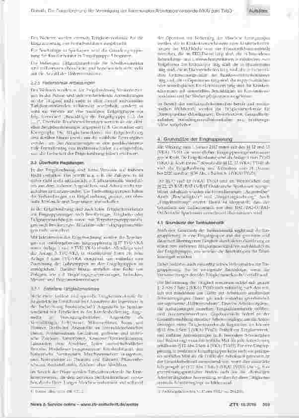 Vorschauseite 3: Die Entgeltordnung der Vereinigung der kommunalen Arbeitgeberverbände (VKA) zum TVÖD Teil 1