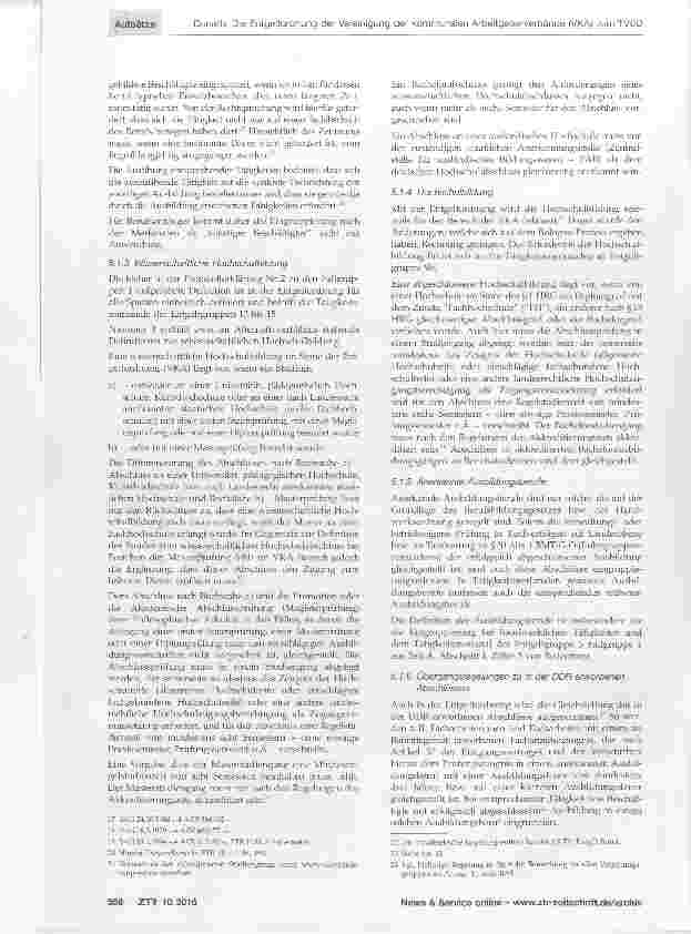 Vorschauseite 6: Die Entgeltordnung der Vereinigung der kommunalen Arbeitgeberverbände (VKA) zum TVÖD Teil 1