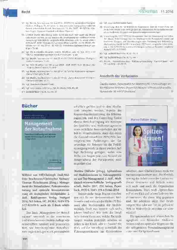 Vorschauseite 6: Kartellrechtliche Bewertung von Krankenhauskooperationen Teil 1