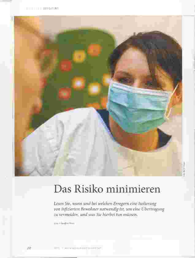 Vorschauseite 1: Das Risiko minimieren