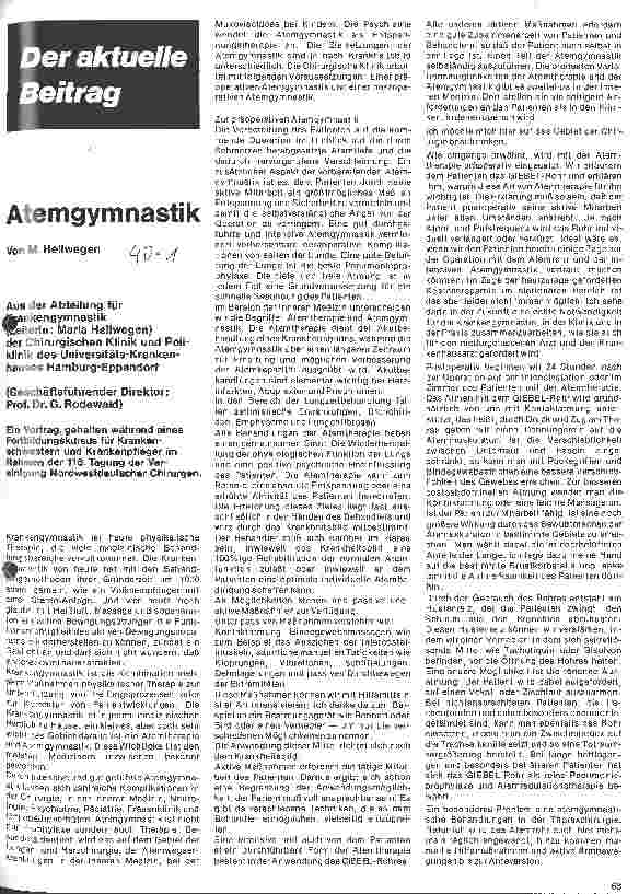 Vorschauseite 1: Atemgymnastik