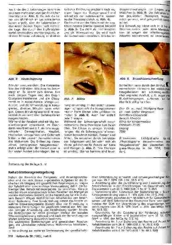 Vorschauseite 2: Physiologische Besonderheiten des Neugeborenen