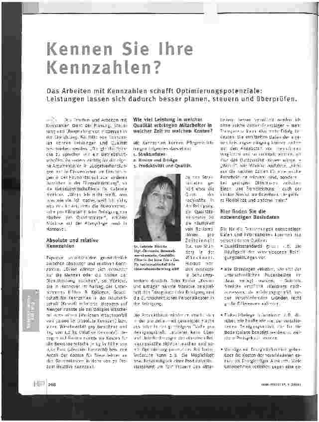 Vorschauseite 1: Kennen Sie Ihre Kennzahlen?