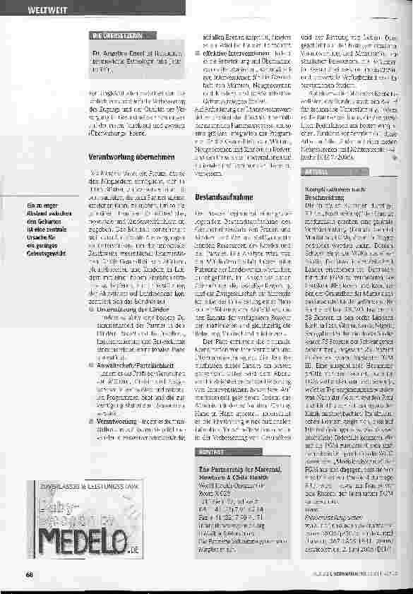 Vorschauseite 2: Bündnis Gesundheit