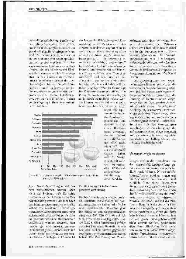 Vorschauseite 3: Reformvorschläge Arzneimittelbereich: Von Europa lernen