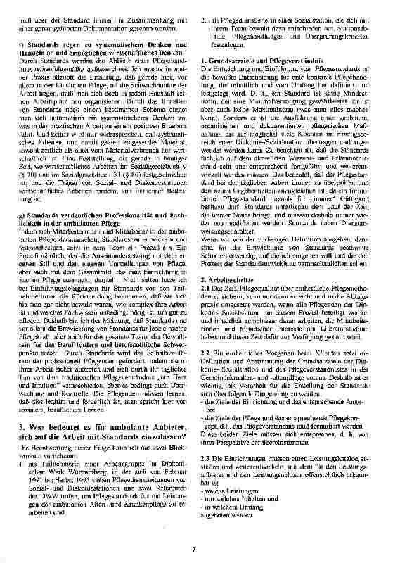 Vorschauseite 3: Pflegestandards in der ambulanten Pflege