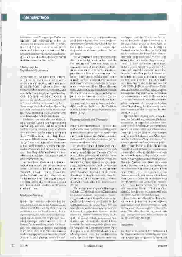 Vorschauseite 5: Delir und Delirmanagement bei kritisch kranken Patienten