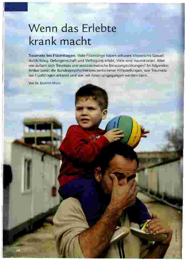 Vorschauseite 1: Wenn das Erlebte krank macht