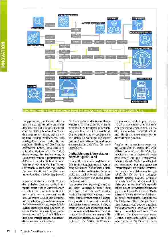 Vorschauseite 2: Querdenken im Gesundheitswesen