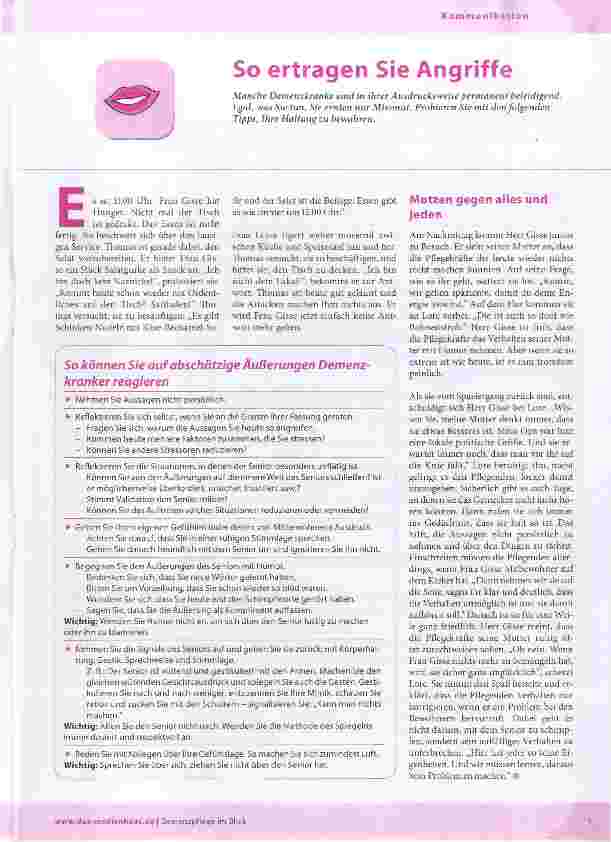 Vorschauseite 1: So ertragen Sie Angriffe