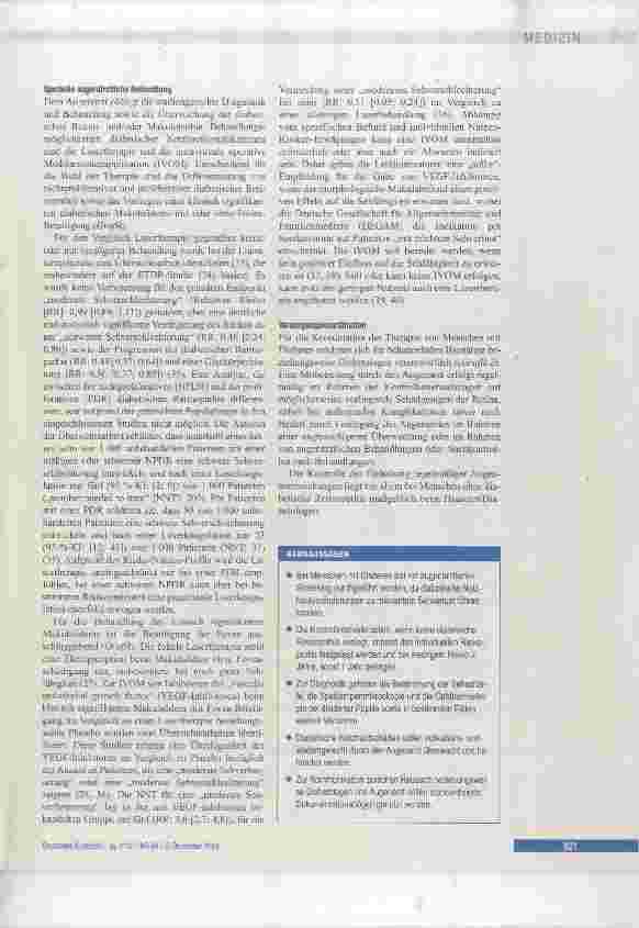 Vorschauseite 6: Prävention und Therapie von Netzhautkomplikationen bei Diabetes